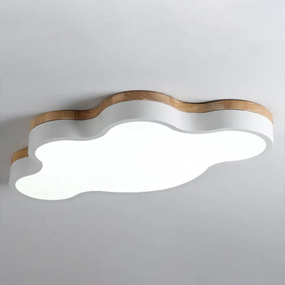 DecorBites™ Nordic Cloud Shape LED Flush Mount Ceiling Lamp for Kids Bedroom