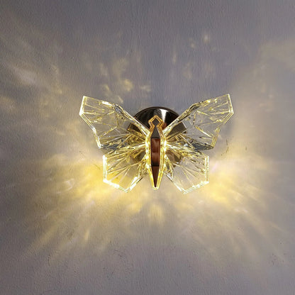 DecorBites™ Nordic Creative Luxury Butterfly wall lamp for Bedroom Living Room Lighting
