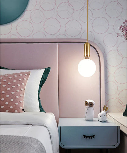DecorBites™ Nordic Glass Ball Pendant Light - Modern Decor