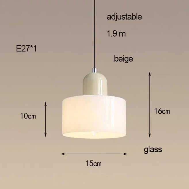 DecorBites™ Nordic Glass Chandelier for Bedroom and Bar