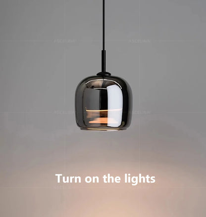 DecorBites™ Nordic Glass LED Pendant Chandelier - Modern, Luxury