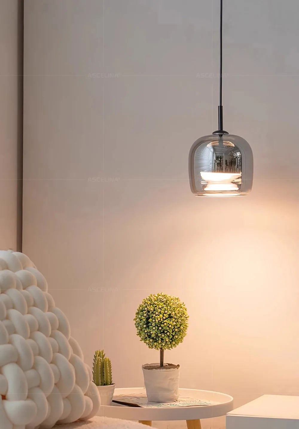DecorBites™ Nordic Glass LED Pendant Chandelier - Modern, Luxury