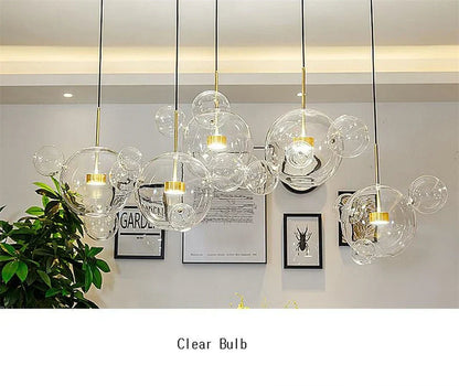 DecorBites™ Nordic LED Bubble Chandelier - Modern Home Lighting