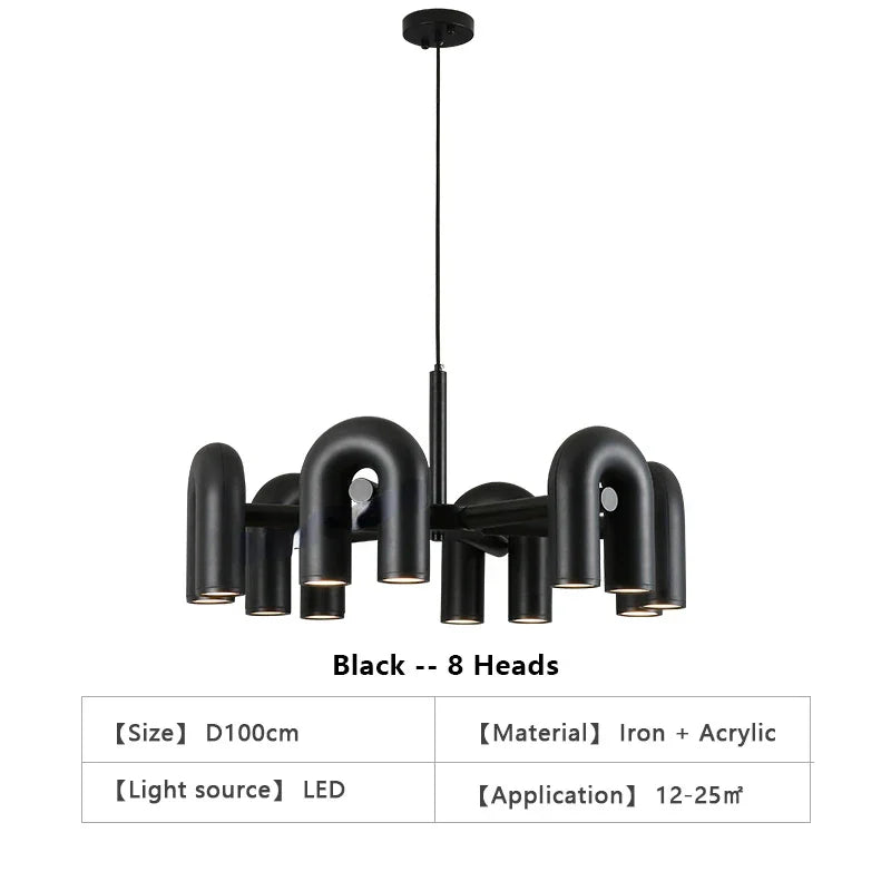 DecorBites™ Nordic LED Chandelier for Home Decor