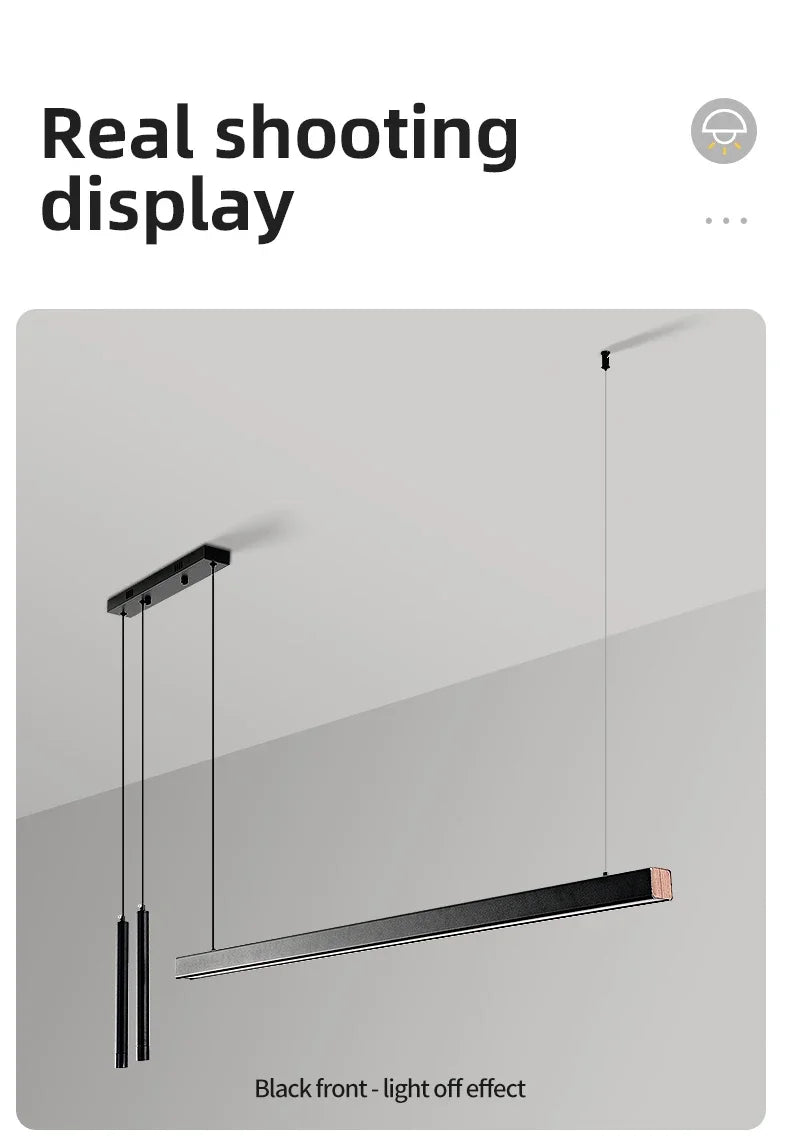 DecorBites™ Nordic LED Chandelier for Home Lighting