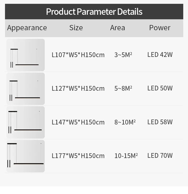 DecorBites™ Nordic LED Chandelier for Home Lighting
