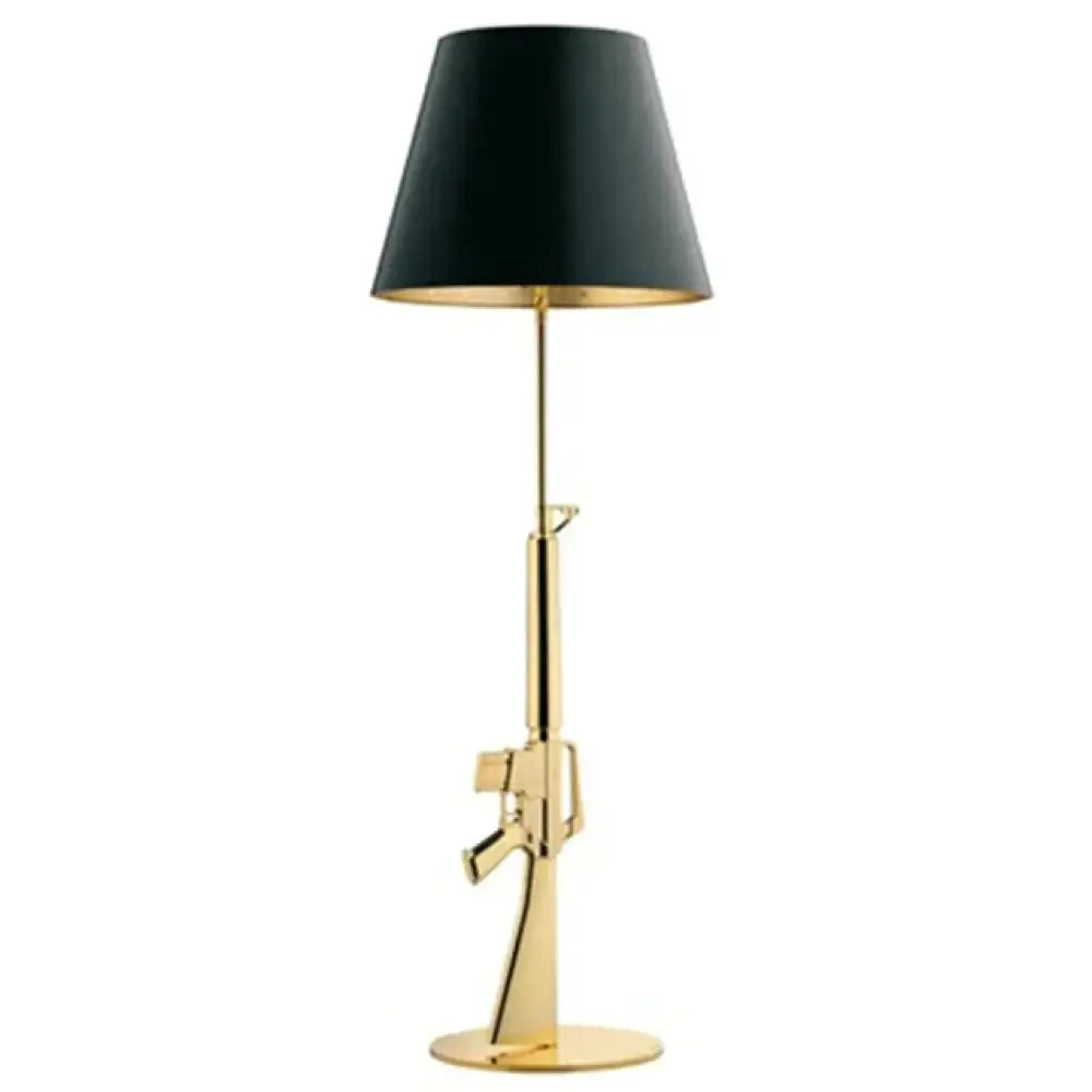 DecorBites™ Nordic Modern AK47 Gun_Lounge Silvery Gold Lustre Bedroom Lamp LED Floor Lamps Kids Children Room Fixtures Home Loft Decor