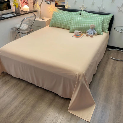 DecorBites™ Nordic Plaid Cotton Bedding Set - Queen/King