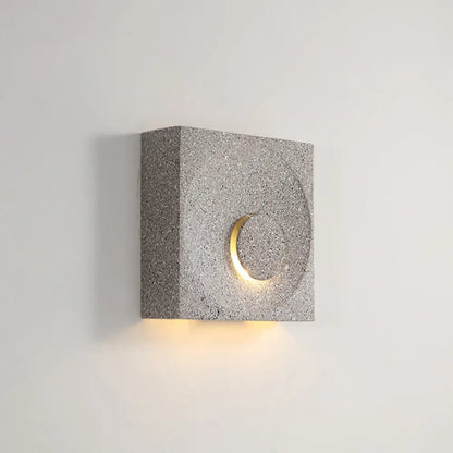DecorBites™ Nordic Square LED Wall Sconce Light - Modern Cement Bedroom Lighting