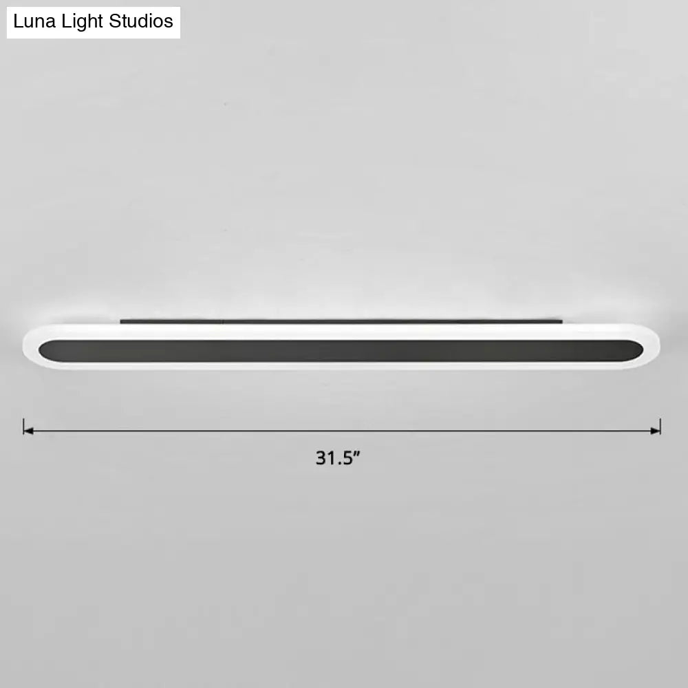 DecorBites™ Nordic Style Acrylic Bar LED Wall Sconce for Corridor Lighting