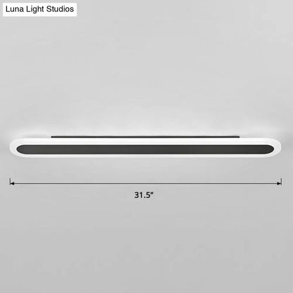 DecorBites™ Nordic Style Acrylic Bar LED Wall Sconce for Corridor Lighting