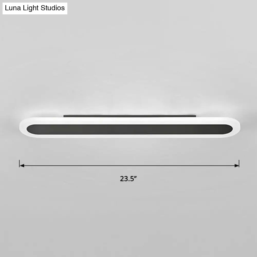 DecorBites™ Nordic Style Acrylic Bar LED Wall Sconce for Corridor Lighting