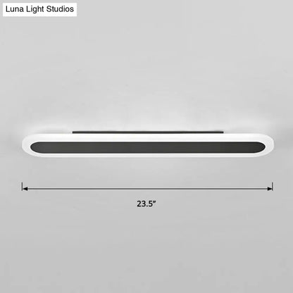 DecorBites™ Nordic Style Acrylic Bar LED Wall Sconce for Corridor Lighting