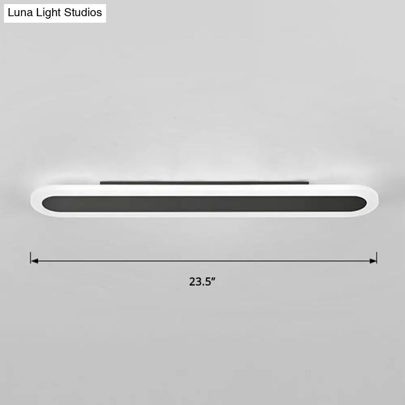 DecorBites™ Nordic Style Acrylic Bar LED Wall Sconce for Corridor Lighting
