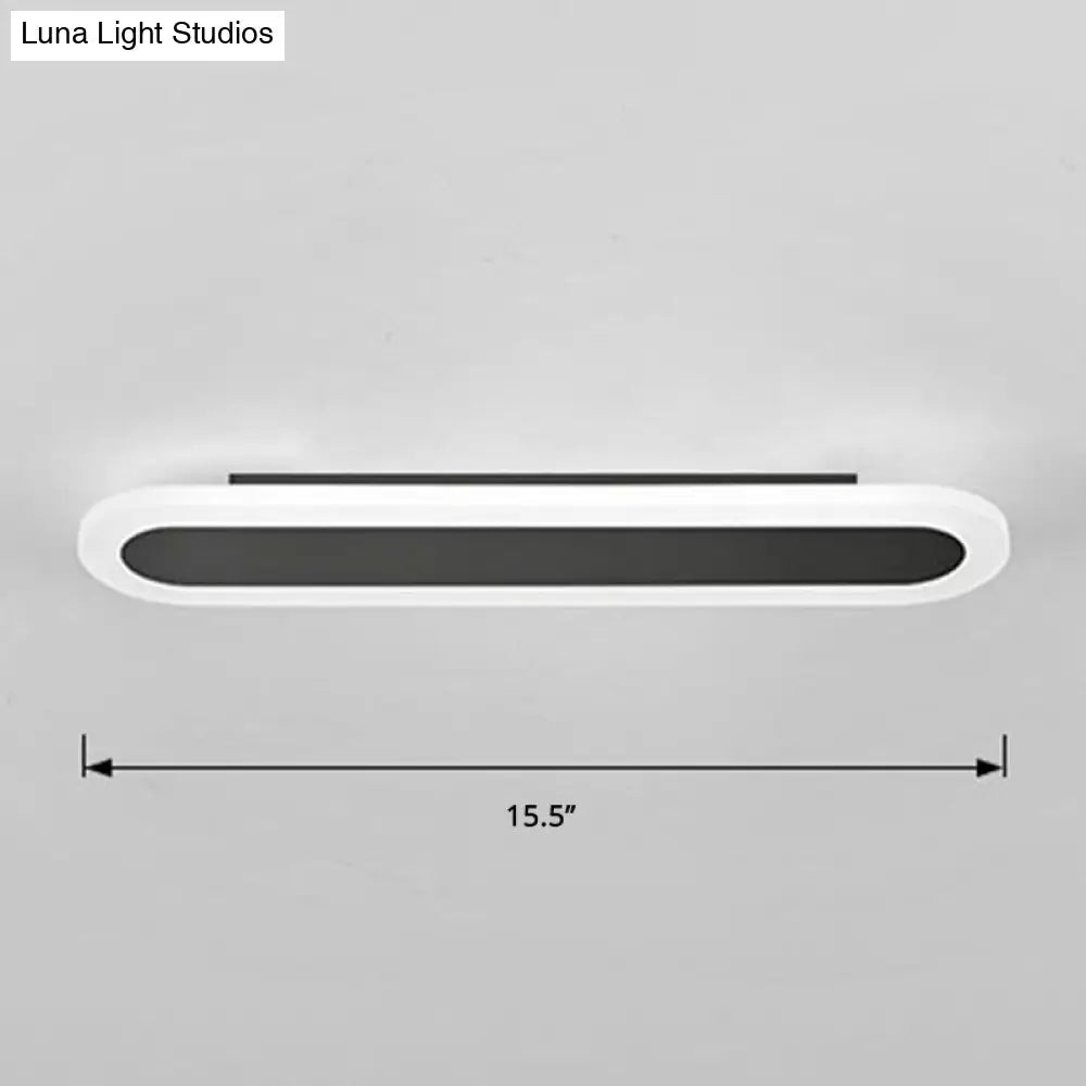 DecorBites™ Nordic Style Acrylic Bar LED Wall Sconce for Corridor Lighting