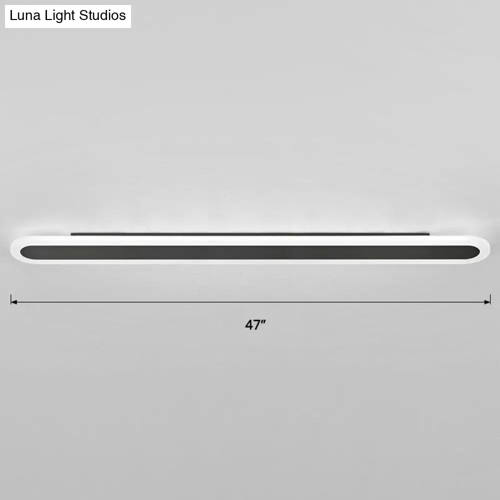 DecorBites™ Nordic Style Acrylic Bar LED Wall Sconce for Corridor Lighting