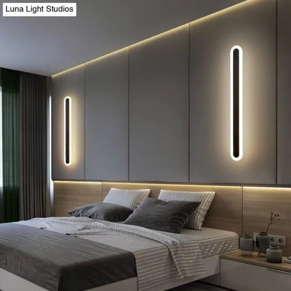 DecorBites™ Nordic Style Acrylic Bar LED Wall Sconce for Corridor Lighting