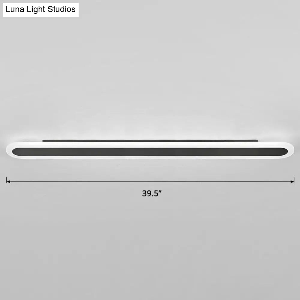 DecorBites™ Nordic Style Acrylic Bar LED Wall Sconce for Corridor Lighting