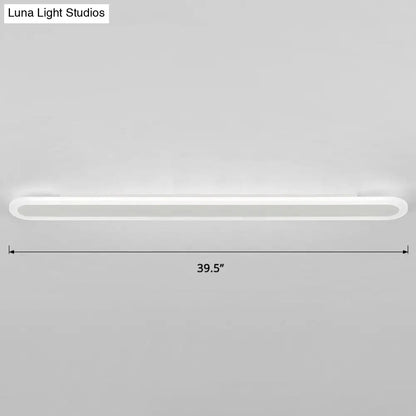 DecorBites™ Nordic Style Acrylic Bar LED Wall Sconce for Corridor Lighting