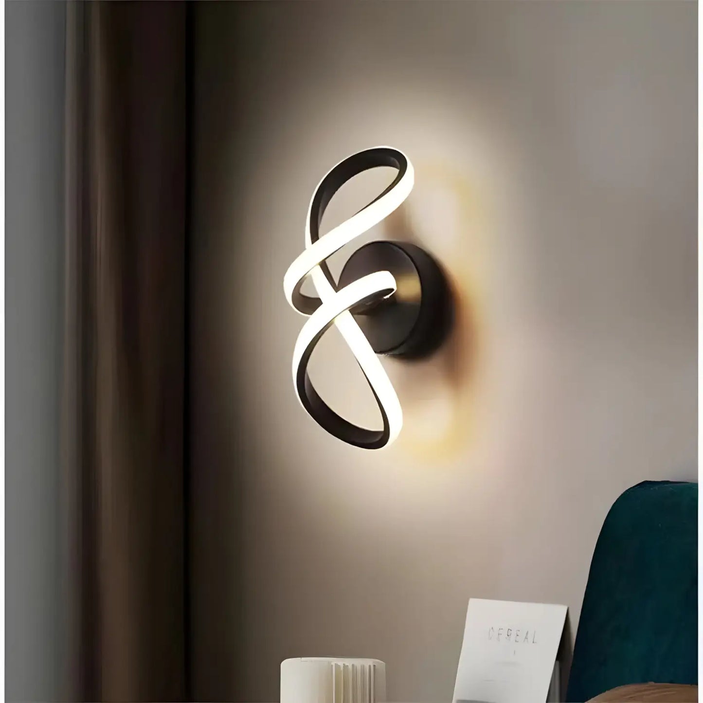 Nordic Style Wall Lamp LED – Modern Minimalist Bedside Light Fixture