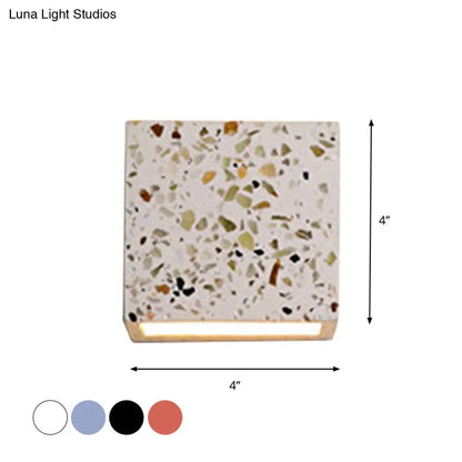 DecorBites™ Nordic Terrazzo Wall Sconce - Up Down Hotel Light (Red/White/Blue)