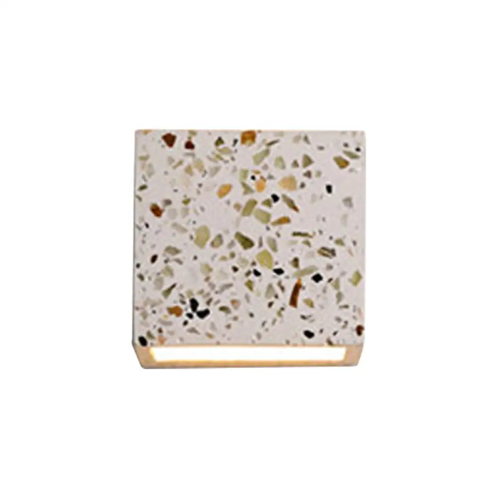 DecorBites™ Nordic Terrazzo Wall Sconce - Up Down Hotel Light (Red/White/Blue)
