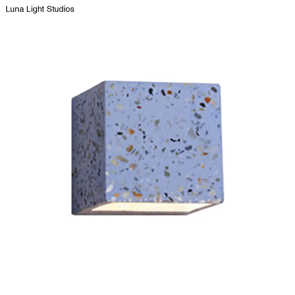 DecorBites™ Nordic Terrazzo Wall Sconce - Up Down Hotel Light (Red/White/Blue)