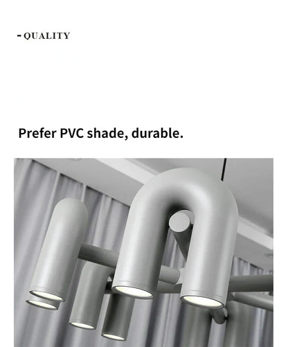 DecorBites™ Nordic U Shape LED Ceiling Chandelier