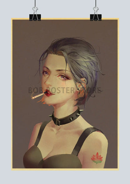 DecorBites™ Nostalgic Japan Anime NANA Poster Set