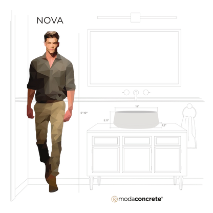 Nova Concrete Sink