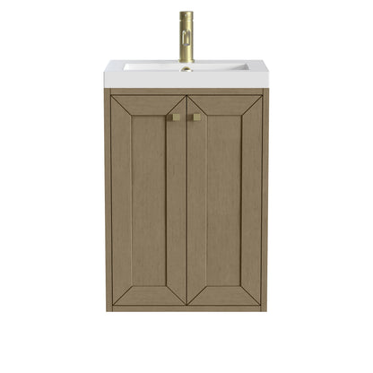 James Martin Chianti 20" Single Bathroom Vanity, Walnut Whisper