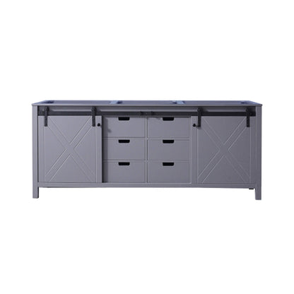 Nuvia 80-Inch Fully Assembled Double Bath Vanity With Soft Close Cabinets [No Countertop] (SAK53904)