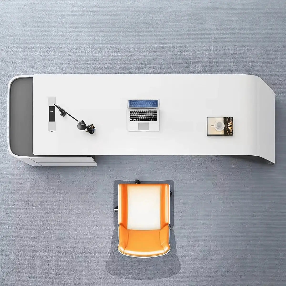 Gödel · White Executive Desk