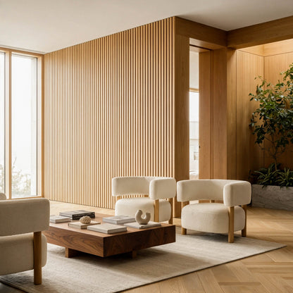 Acoustic Wide Slat Panel