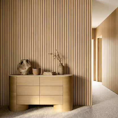 Acoustic Wide Slat Panel