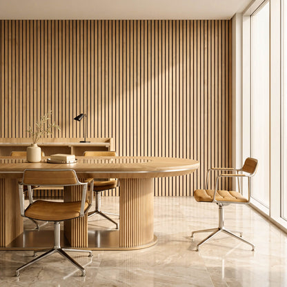 Acoustic Wide Slat Panel