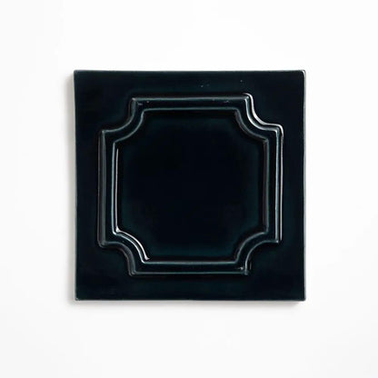 Obsidian Crackled Era Ombre Ceramic Accent Tiles 6x6