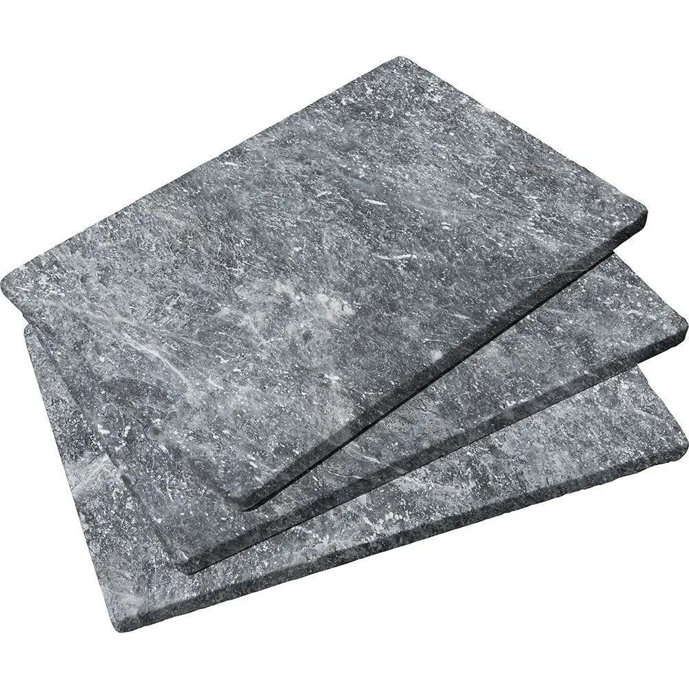 Ocean Gray Fine Textured Linear Marble Patterns