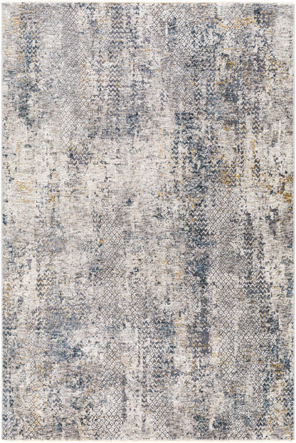 Odell Abstract Luxe Fringe Rug