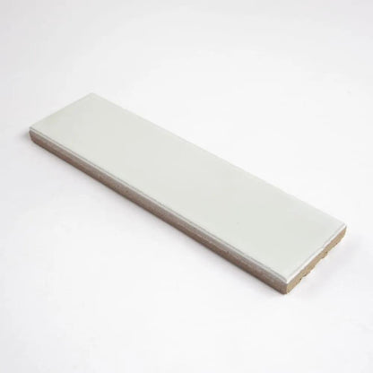 Off White Glossy Ceramic Tiles 2 1/4 X 7 9/16