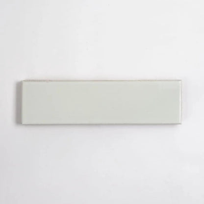 Off White Glossy Ceramic Tiles 2 1/4 X 7 9/16