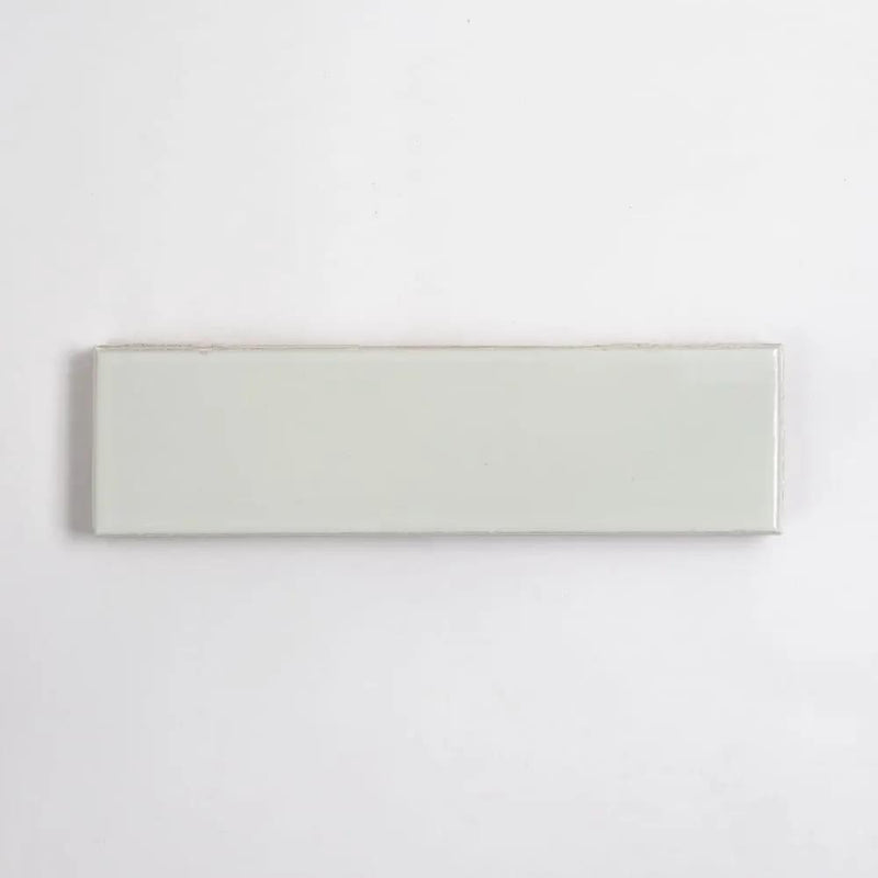 Off White Glossy Ceramic Tiles 2 1/4 X 7 9/16
