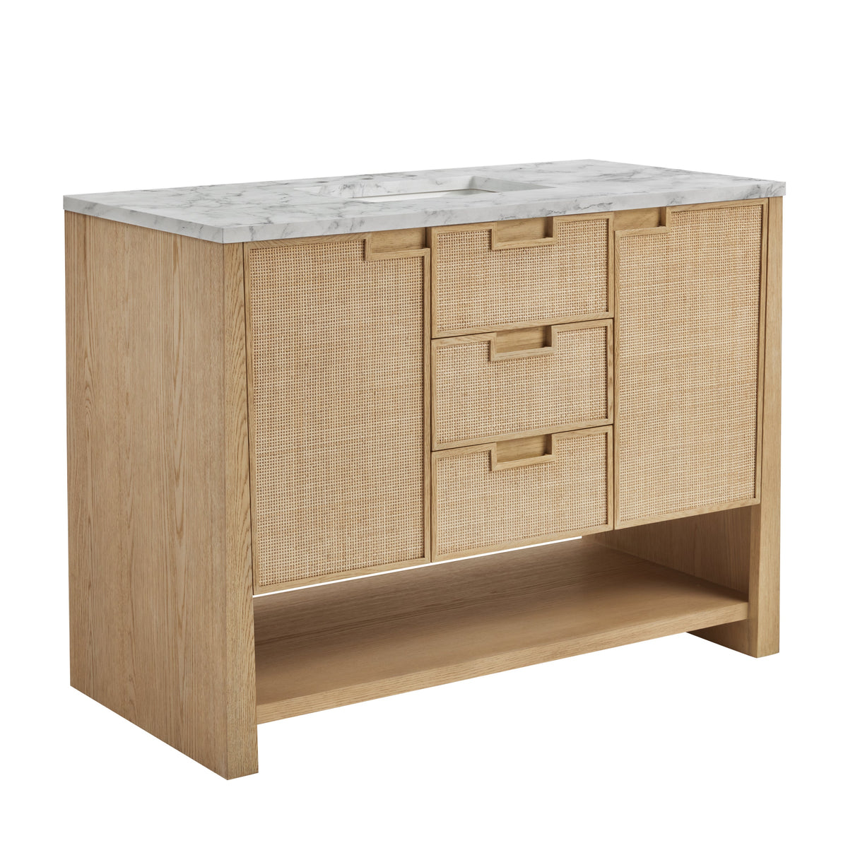 James Martin Solene 48" Single Bathroom Vanity, Seaside Oak