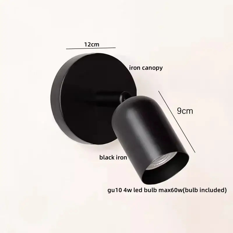 Olive green metal led wall sconce with pull chain for stairwell