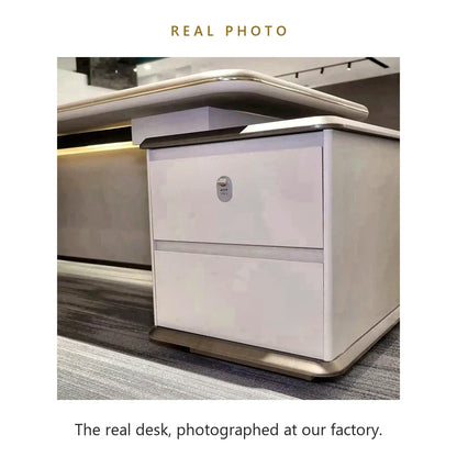Sussex · Grand L-Shaped Executive Desk
