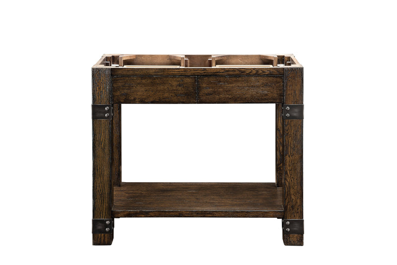 James Martin Brooklyn 39.5" Console Base, Rustic Ash