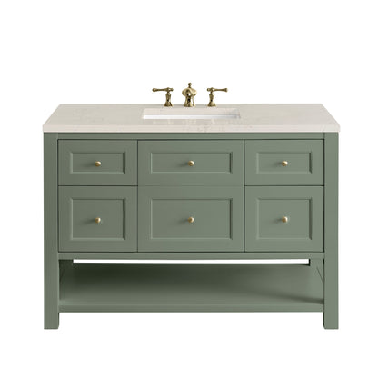 James Martin Breckenridge 48" Single Bathroom Vanity, Smokey Celadon
