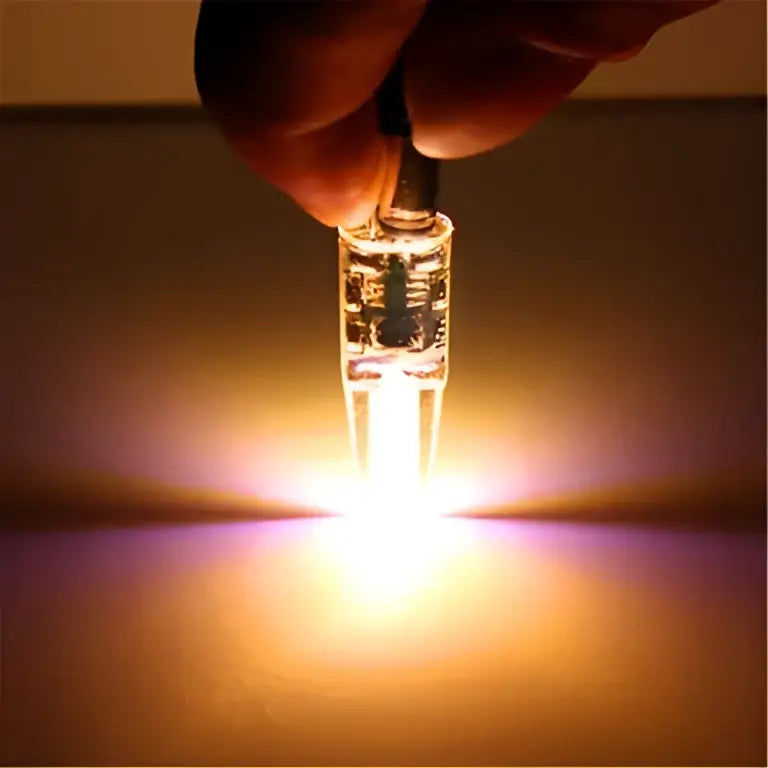 Orange g4 led bulb 220v cob lights for living room pack of 10