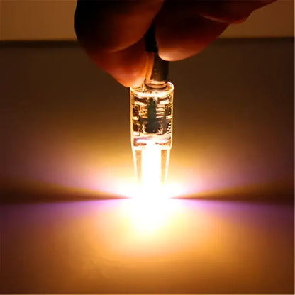 Orange g4 led bulb 220v cob lights for living room pack of 10
