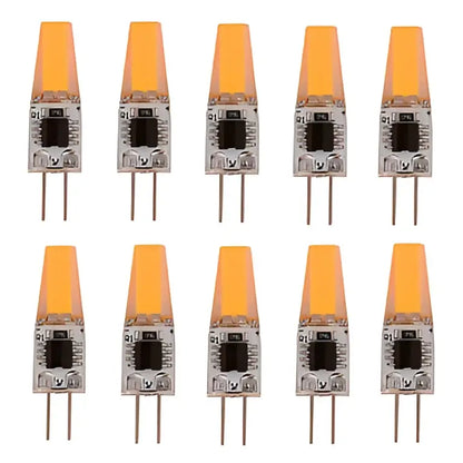 Orange g4 led bulb 220v cob lights for living room pack of 10
